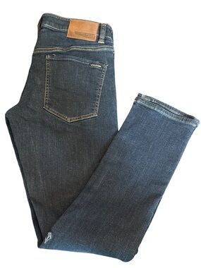 Volcom: 2 x 4 Skinny Men's Dark Blue Denim Jeans -  Sz: 31 x 31